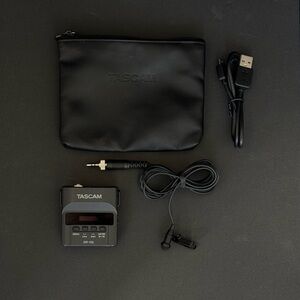 TASCAM DR-10L Pro Digital Audio Recorder With Lavalier Microphone
